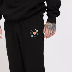 Planets Embroidered Joggers (Unisex)