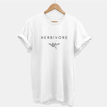 Load image into Gallery viewer, Herbivore Classic Ethical Vegan T-Shirt (Unisex)-Vegan Apparel, Vegan Clothing, Vegan T Shirt, BC3001-Vegan Outfitters-X-Small-White-Vegan Outfitters