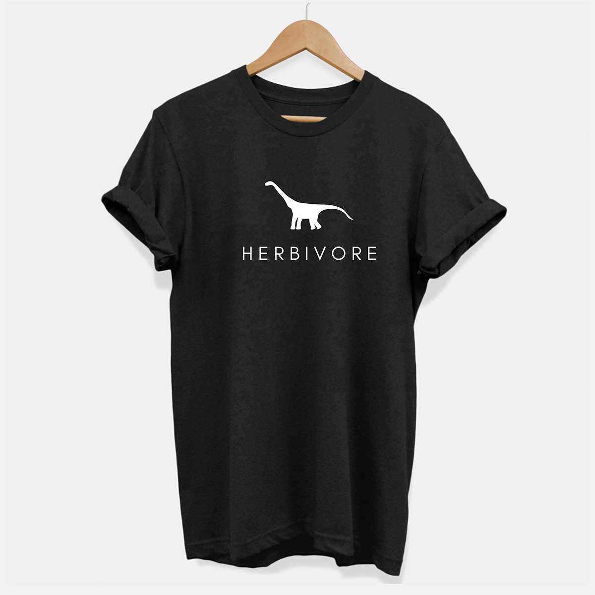 Herbivore Dinosaur Ethical Vegan T-Shirt (Unisex) product