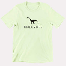Load image into Gallery viewer, Herbivore Dinosaur Kids T-Shirt (Unisex)-Vegan Apparel, Vegan Clothing, Vegan Kids Shirt, Mini Creator-Vegan Outfitters-3-4 Years-Pastel Green-Vegan Outfitters