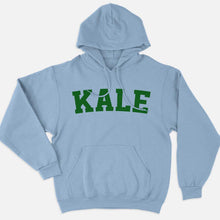 Load image into Gallery viewer, Kale Ethical Vegan Hoodie (Unisex)-Vegan Apparel, Vegan Clothing, Vegan Hoodie JH001-Vegan Outfitters-X-Small-Blue-Vegan Outfitters