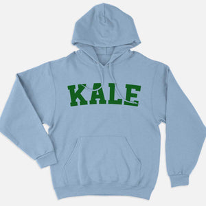 Kale Ethical Vegan Hoodie (Unisex)-Vegan Apparel, Vegan Clothing, Vegan Hoodie JH001-Vegan Outfitters-X-Small-Blue-Vegan Outfitters