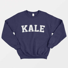 Laden Sie das Bild in den Galerie-Viewer, Kale Ethical Vegan Sweatshirt (Unisex)-Vegan Apparel, Vegan Clothing, Vegan Sweatshirt, JH030-Vegan Outfitters-X-Small-Navy-Vegan Outfitters