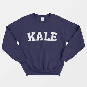 Kale Ethical Vegan Sweatshirt (Unisex)-Vegan Apparel, Vegan Clothing, Vegan Sweatshirt, JH030-Vegan Outfitters-X-Small-Navy-Vegan Outfitters
