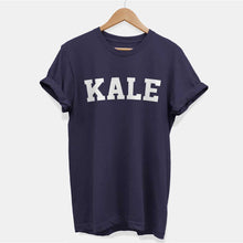 Laden Sie das Bild in den Galerie-Viewer, Kale Ethical Vegan T-Shirt (Unisex)-Vegan Apparel, Vegan Clothing, Vegan T Shirt, BC3001-Vegan Outfitters-X-Small-Navy-Vegan Outfitters