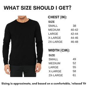 Long Sleeve The Only Difference is Your Perception Ethical Vegan T-Shirt (Mens)-Vegan Apparel, Vegan Clothing, Vegan Long Sleeve T Shirt, Shuffler-Vegan Outfitters-Small-Khaki-Vegan Outfitters
