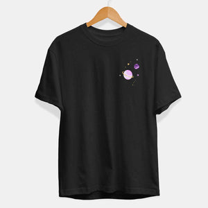 Oat Of This World T-Shirt (Unisex)-Vegan Apparel, Vegan Clothing, Vegan T Shirt, BC3001-Vegan Outfitters-X-Small-Black-Vegan Outfitters