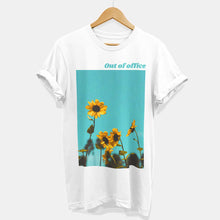 Load image into Gallery viewer, Out Of Office Vegan T-Shirt (Unisex)-Vegan Apparel, Vegan Clothing, Vegan T Shirt, BC3001-Vegan Outfitters-X-Small-White-Vegan Outfitters
