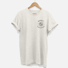Load image into Gallery viewer, Respect Your Mother Corner Ethical Vegan T-Shirt (Unisex)-Vegan Apparel, Vegan Clothing, Vegan T Shirt, BC3001-Vegan Outfitters-X-Small-Natural-Vegan Outfitters