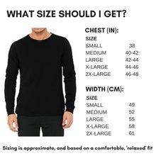 Load image into Gallery viewer, Respect Your Mother Long Sleeve Vegan T-Shirt (Mens)-Vegan Apparel, Vegan Clothing, Vegan Long Sleeve T Shirt, Shuffler-Vegan Outfitters-Small-French Navy-Vegan Outfitters