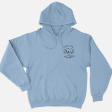 Load image into Gallery viewer, Save The Chubby Unicorns Corner Hoodie (Unisex)-Vegan Apparel, Vegan Clothing, Vegan Hoodie JH001-Vegan Outfitters-X-Small-Blue-Vegan Outfitters