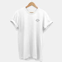 Load image into Gallery viewer, Silver Lining Doodle T-Shirt (Unisex)-Vegan Apparel, Vegan Clothing, Vegan T Shirt, BC3001-Vegan Outfitters-X-Small-White-Vegan Outfitters