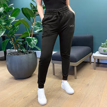 Load image into Gallery viewer, Slim Fit VO Embroidered Joggers (Unisex)-Vegan Apparel, Vegan Clothing, Vegan Joggers, JH074-Vegan Outfitters-Small-Black-Vegan Outfitters