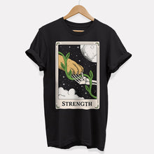 Load image into Gallery viewer, Strength Tarot Vegan T-Shirt (Unisex)