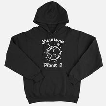 Load image into Gallery viewer, There Is No Planet B Ethical Vegan Hoodie (Unisex)-Vegan Apparel, Vegan Clothing, Vegan Hoodie JH001-Vegan Outfitters-X-Small-Black-Vegan Outfitters