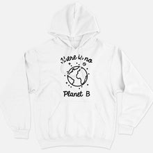 Laden Sie das Bild in den Galerie-Viewer, There Is No Planet B Ethical Vegan Hoodie (Unisex)-Vegan Apparel, Vegan Clothing, Vegan Hoodie JH001-Vegan Outfitters-X-Small-White-Vegan Outfitters
