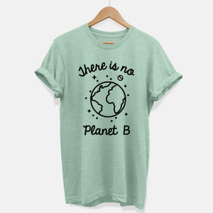There Is No Planet B Ethical Vegan T-Shirt (Unisex)-Vegan Apparel, Vegan Clothing, Vegan T Shirt, BC3001-Vegan Outfitters-X-Small-Mint-Vegan Outfitters