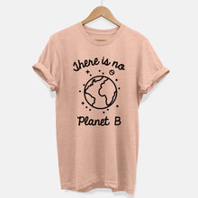 Laden Sie das Bild in den Galerie-Viewer, There Is No Planet B Ethical Vegan T-Shirt (Unisex)-Vegan Apparel, Vegan Clothing, Vegan T Shirt, BC3001-Vegan Outfitters-X-Small-Peach-Vegan Outfitters