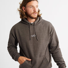Load image into Gallery viewer, VO Embroidered Ethical Vegan Hoodie (Unisex)-Vegan Apparel, Vegan Clothing, Vegan Hoodie JH001-Vegan Outfitters-X-Small-Charcoal-Vegan Outfitters