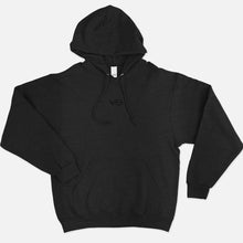 Load image into Gallery viewer, VO Embroidered Hoodie (Unisex)-Vegan Apparel, Vegan Clothing, Vegan Hoodie JH001-Vegan Outfitters-X-Small-Smoky Black-Vegan Outfitters