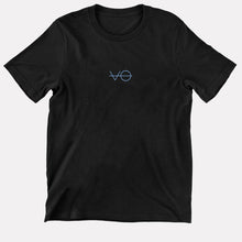 Load image into Gallery viewer, VO Embroidered Kids T-Shirt (Unisex)-Vegan Apparel, Vegan Clothing, Vegan Kids Shirt, Mini Creator-Vegan Outfitters-3-4 Years-Black-Vegan Outfitters