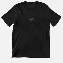 Laden Sie das Bild in den Galerie-Viewer, VO Embroidered Kids T-Shirt (Unisex)-Vegan Apparel, Vegan Clothing, Vegan Kids Shirt, Mini Creator-Vegan Outfitters-3-4 Years-Black-Vegan Outfitters