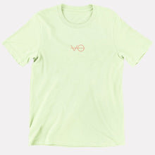 Load image into Gallery viewer, VO Embroidered Kids T-Shirt (Unisex)-Vegan Apparel, Vegan Clothing, Vegan Kids Shirt, Mini Creator-Vegan Outfitters-3-4 Years-Pastel Green-Vegan Outfitters