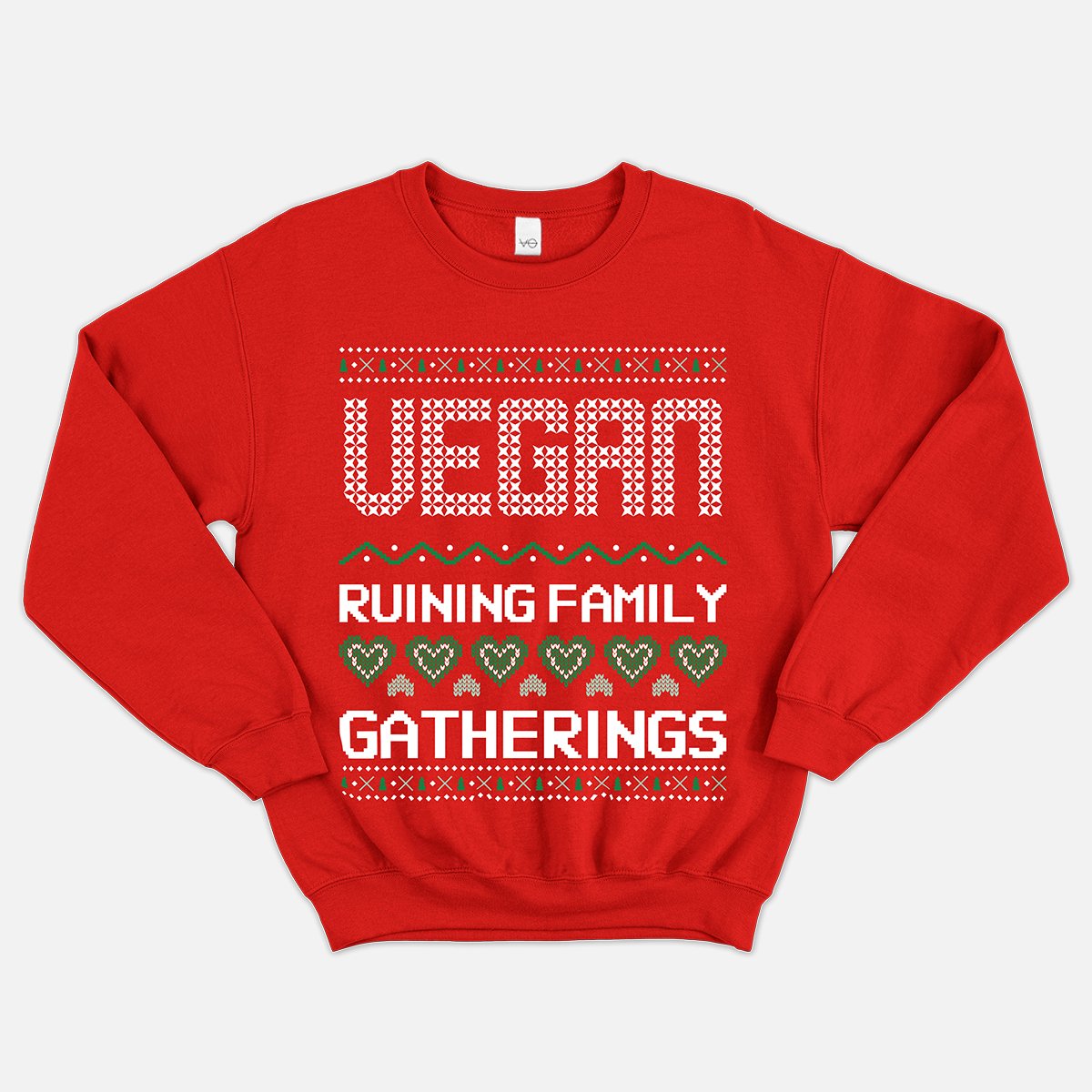 Vegan Ruining Family Gatherings Vegan Christmas Jumper (Unisex) product