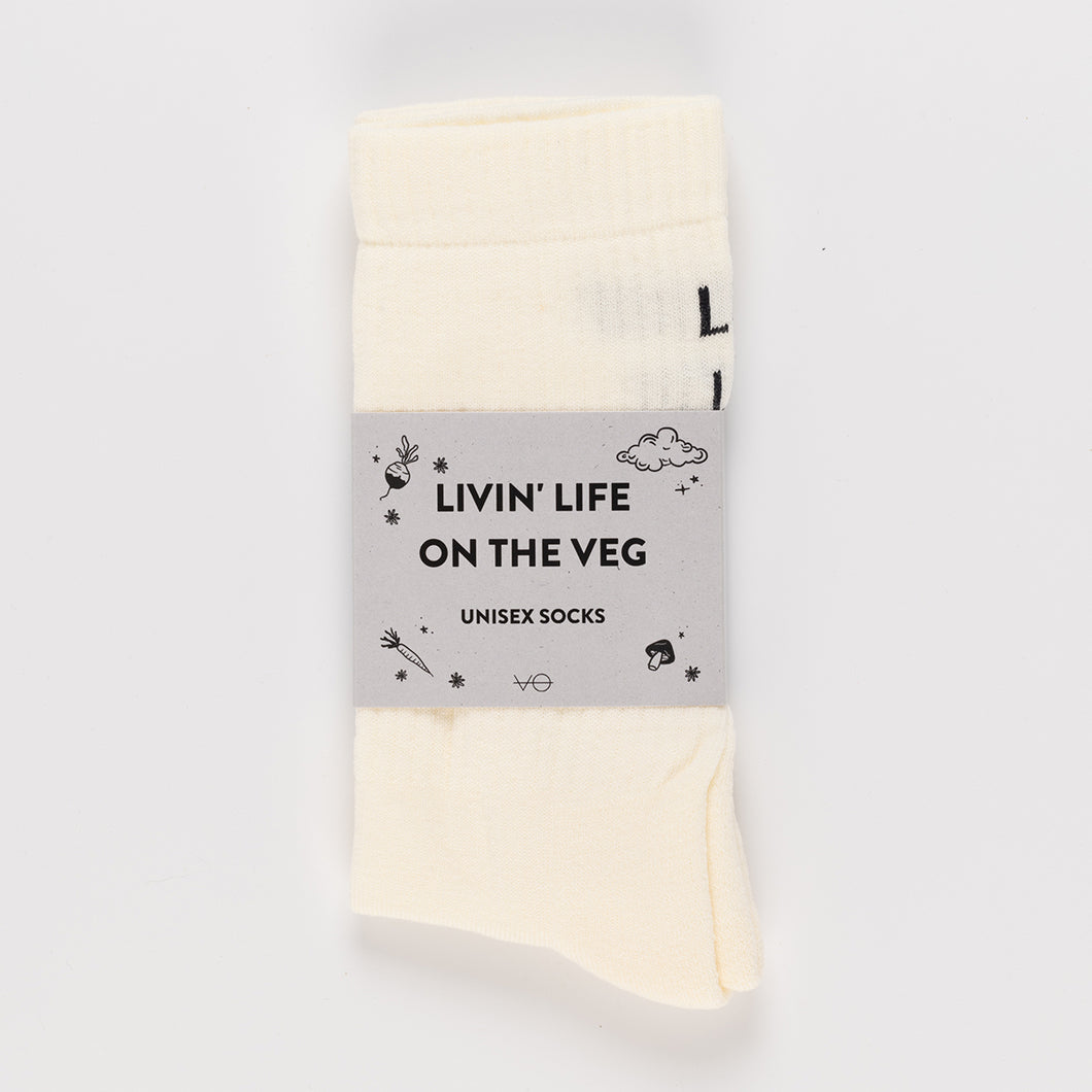 Livin' Life On The Veg Socken (Unisex)