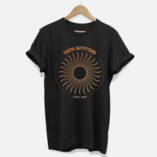 Load image into Gallery viewer, Vintage Sun Graphic T-Shirt (Unisex)-Vegan Apparel, Vegan Clothing, Vegan T Shirt, BC3001-Vegan Outfitters-X-Small-Black-Vegan Outfitters