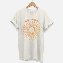 Load image into Gallery viewer, Vintage Sun Graphic T-Shirt (Unisex)-Vegan Apparel, Vegan Clothing, Vegan T Shirt, BC3001-Vegan Outfitters-X-Small-Natural Heather-Vegan Outfitters