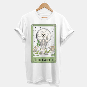 Le T-shirt végétalien du Tarot de la Terre (Unisexe)