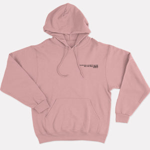 You're Only As Pretty As The Way You Treat Animals Hoodie (Unisex)-Vegan Apparel, Vegan Clothing, Vegan Hoodie JH001-Vegan Outfitters-X-Small-Dusty Pink-Vegan Outfitters